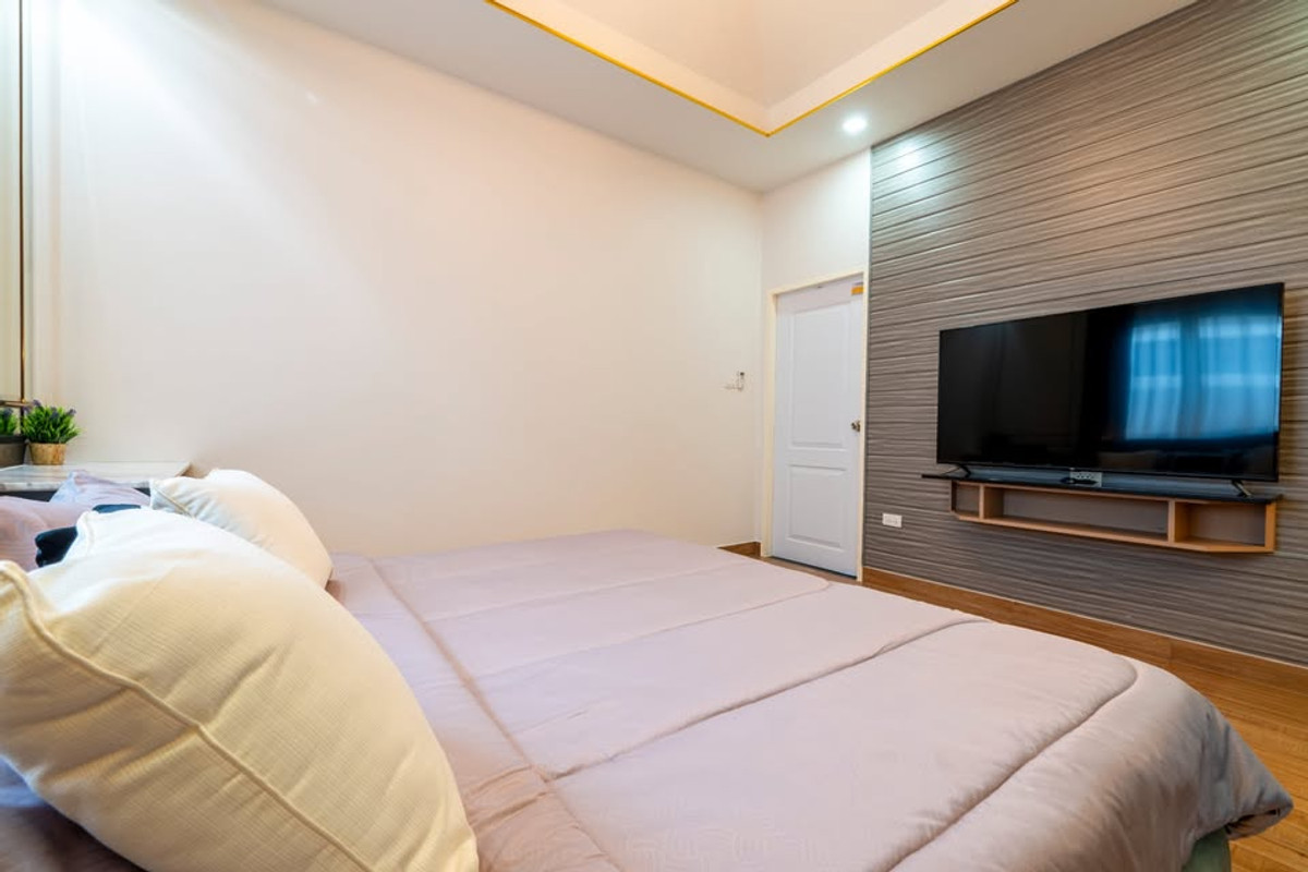 For SaleHousePattaya, Bangsaen, Chonburi : JONA ​​HOUSE NORDIC / 3 Bedrooms (FOR SALE) BEWN120