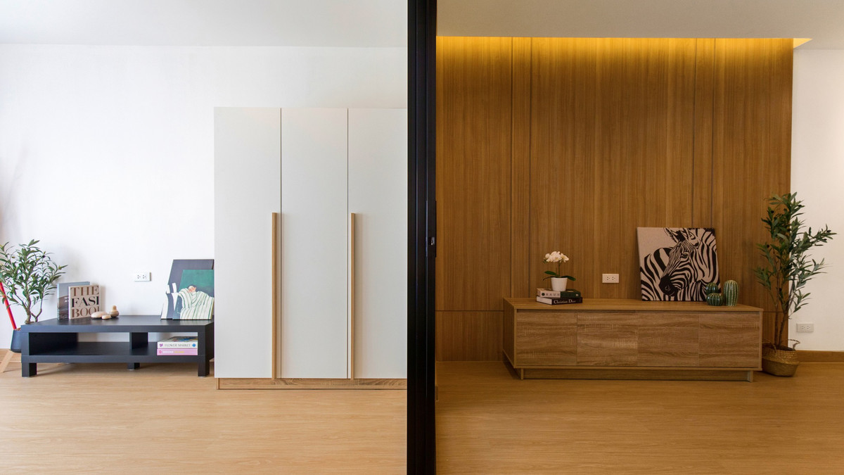 ขายคอนโดพัฒนาการ ศรีนครินทร์ : เดอะ ทรีโอ การ์เด้น✅ คอนโดรีโนเวทใหม่ ใกล้ MRT 150 ม. ห้องใหญ่ วิวสวน พร้อมอยู่ ✅