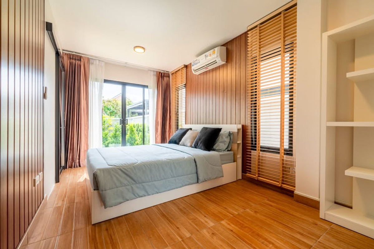 For SaleHousePattaya, Bangsaen, Chonburi : JONA ​​HOUSE NORDIC / 3 Bedrooms (FOR SALE) BEWN120