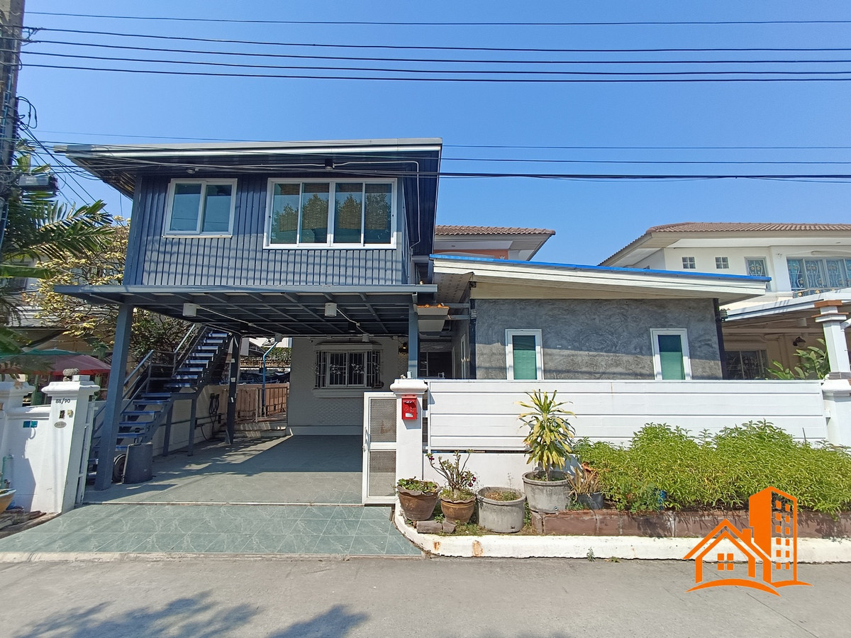 For SaleTownhomeSamut Prakan,Samrong : Detached house, 50.7 sq.wah, Supalai Ville Kingkaew-Srinakarin