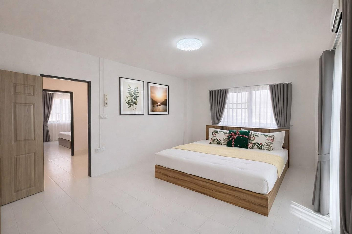 For SaleTownhomePattaya, Bangsaen, Chonburi : Moo Bam Ngam Charoen 2 / 3 Bedrooms (FOR SALE) BEWN132