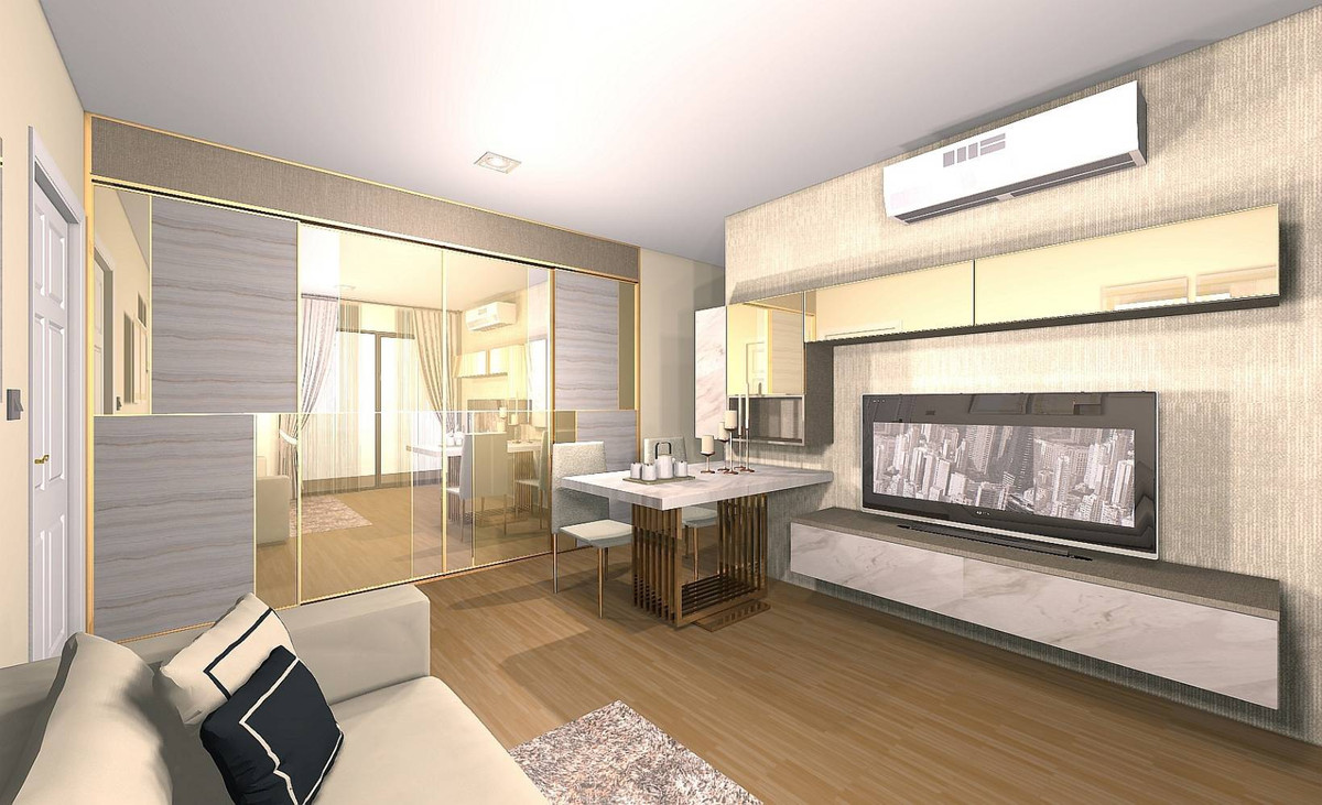 CondoSukhumvit, Asoke, Thonglor : Rhythm Ekkamai Condo, convenient travel, close to BTS, has a shuttle, fully furnished. Ready for sale and rent!!