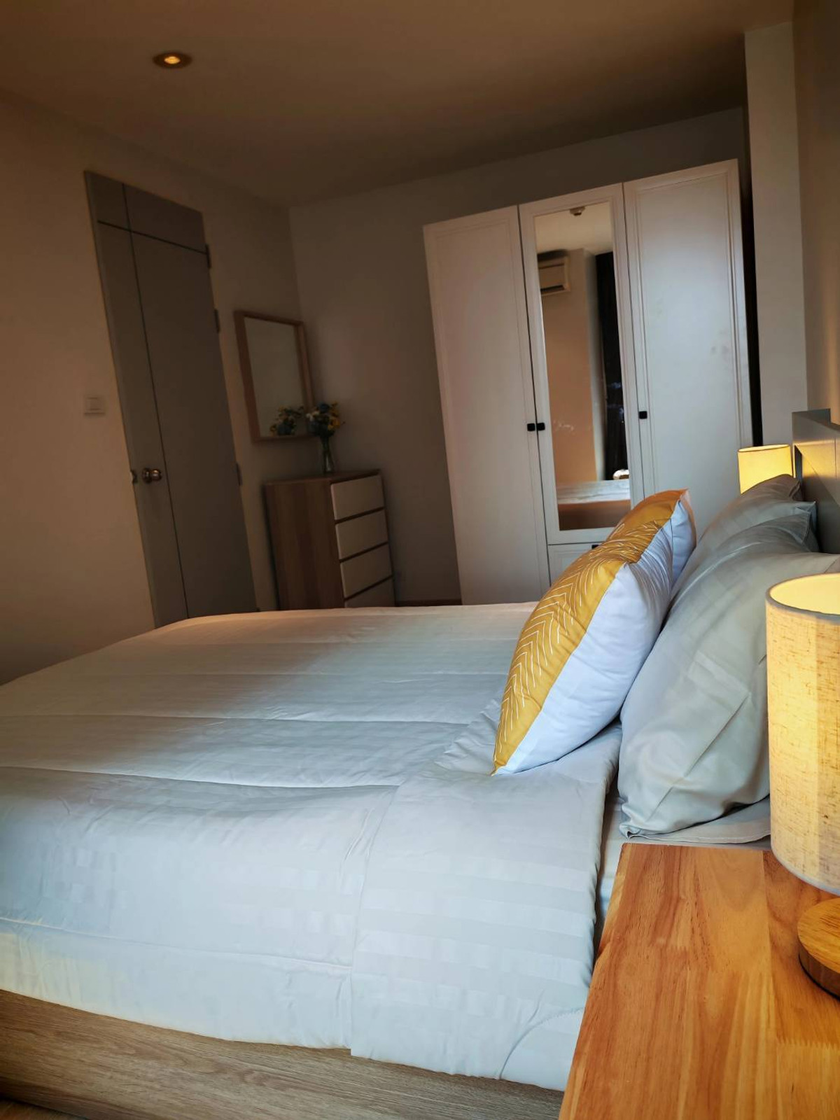 For RentCondoOnnut, Udomsuk : ✨ For rent The president Sukhumvit 81, beautiful room, very livable, very good price, fully furnished.