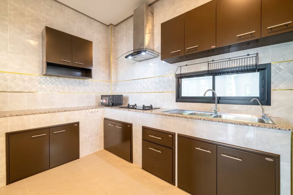 For SaleHousePattaya, Bangsaen, Chonburi : JONA ​​HOUSE NORDIC / 3 Bedrooms (FOR SALE) BEWN120