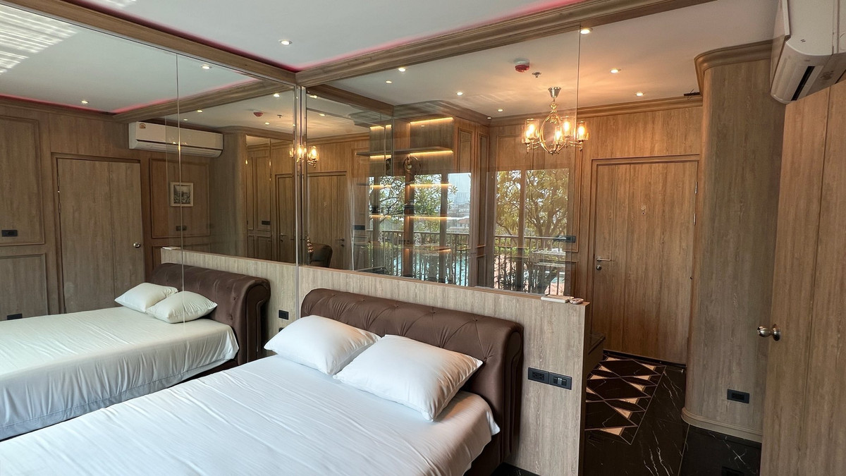 For SaleCondoPinklao, Charansanitwong : ✅ Newly renovated condo in Modern Luxury style, move-in ready with pool view, quiet and private ✅ The Tree RIO Bang-Aor Station