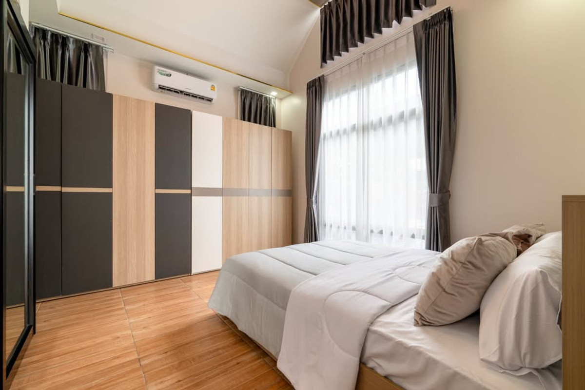 For SaleHousePattaya, Bangsaen, Chonburi : JONA ​​HOUSE NORDIC / 3 Bedrooms (FOR SALE) BEWN120