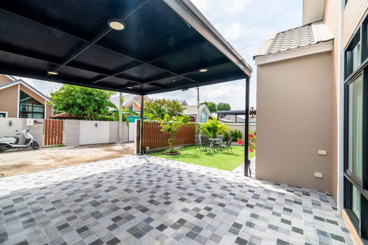 For SaleHousePattaya, Bangsaen, Chonburi : JONA ​​HOUSE NORDIC / 3 Bedrooms (FOR SALE) BEWN120