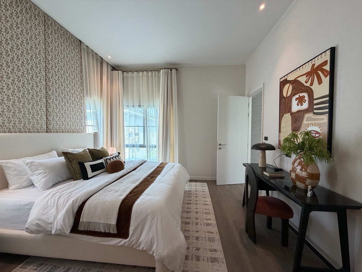 ให้เช่าบ้านบางนา แบริ่ง ลาซาล : ให้เช่าบ้านเดี่ยวหรู เศรษฐสิริ บางนา กม.10 บ้านเดี่ยวดีไซน์โมเดิร์น เรียบหรู ฟังก์ชันลงตัว เหมาะสำหรับครอบครัวที่ต้องการความเป็นส่วนตัวในโครงการระดับพรีเมียม