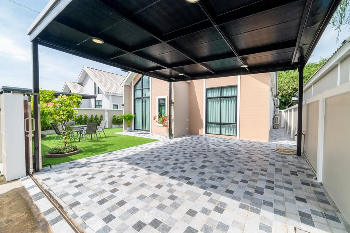 For SaleHousePattaya, Bangsaen, Chonburi : JONA ​​HOUSE NORDIC / 3 Bedrooms (FOR SALE) BEWN120