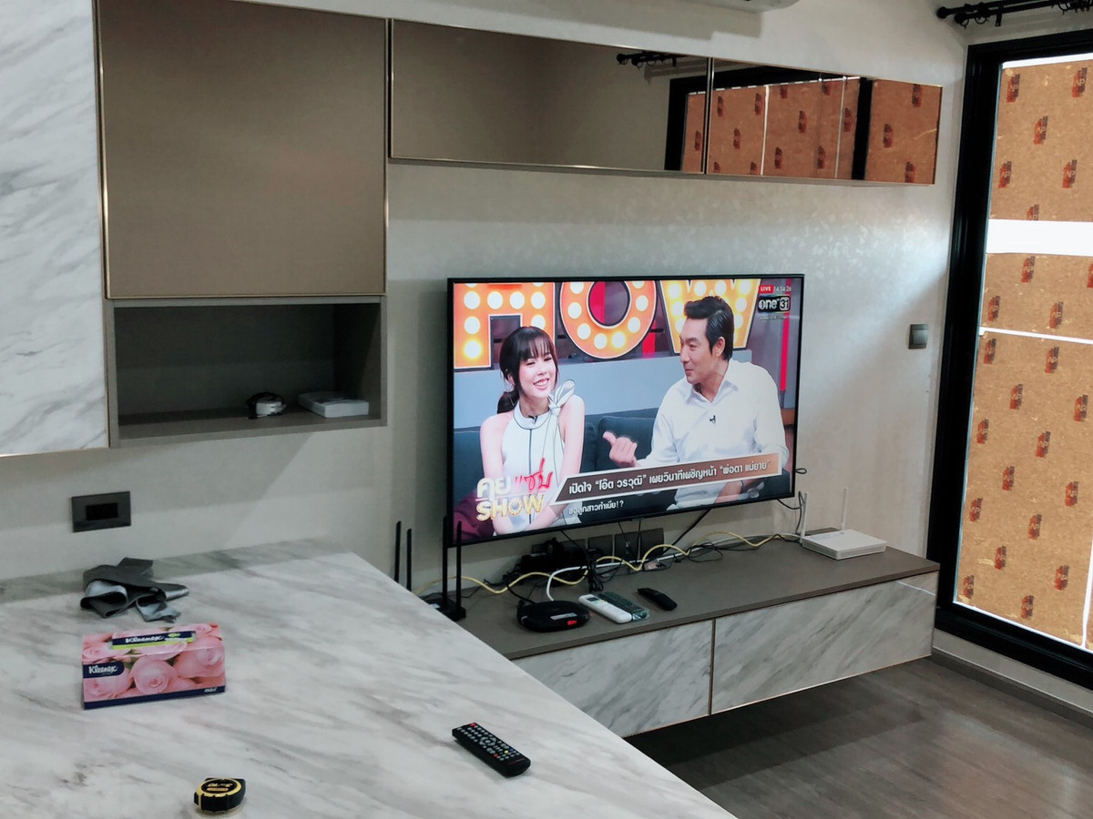 CondoSukhumvit, Asoke, Thonglor : Rhythm Ekkamai Condo, convenient travel, close to BTS, has a shuttle, fully furnished. Ready for sale and rent!!