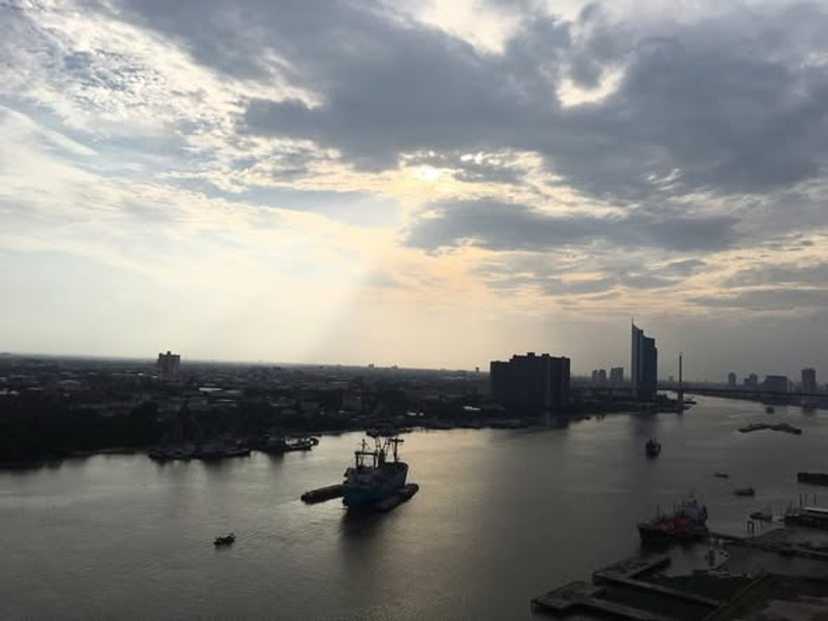 CondoRama3 (Riverside),Satupadit : U Delight Residence Riverfront Rama 3 ✅ Corner room, panoramic river view, newly renovated, ready to move in ✅