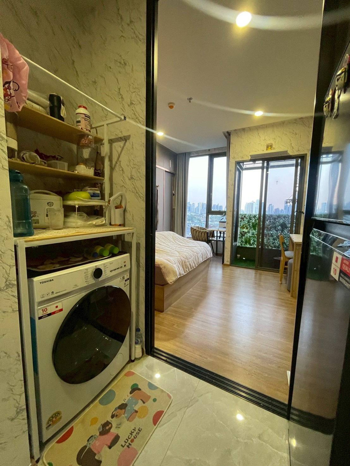 ให้เช่าคอนโดพระราม 9 เพชรบุรีตัดใหม่ RCA : ให้เช่าคอนโด CLOUD Thonglor - Phetchaburi (24 ตร.ม.) 1 นอน 1 น้ำ พร้อมอยู่