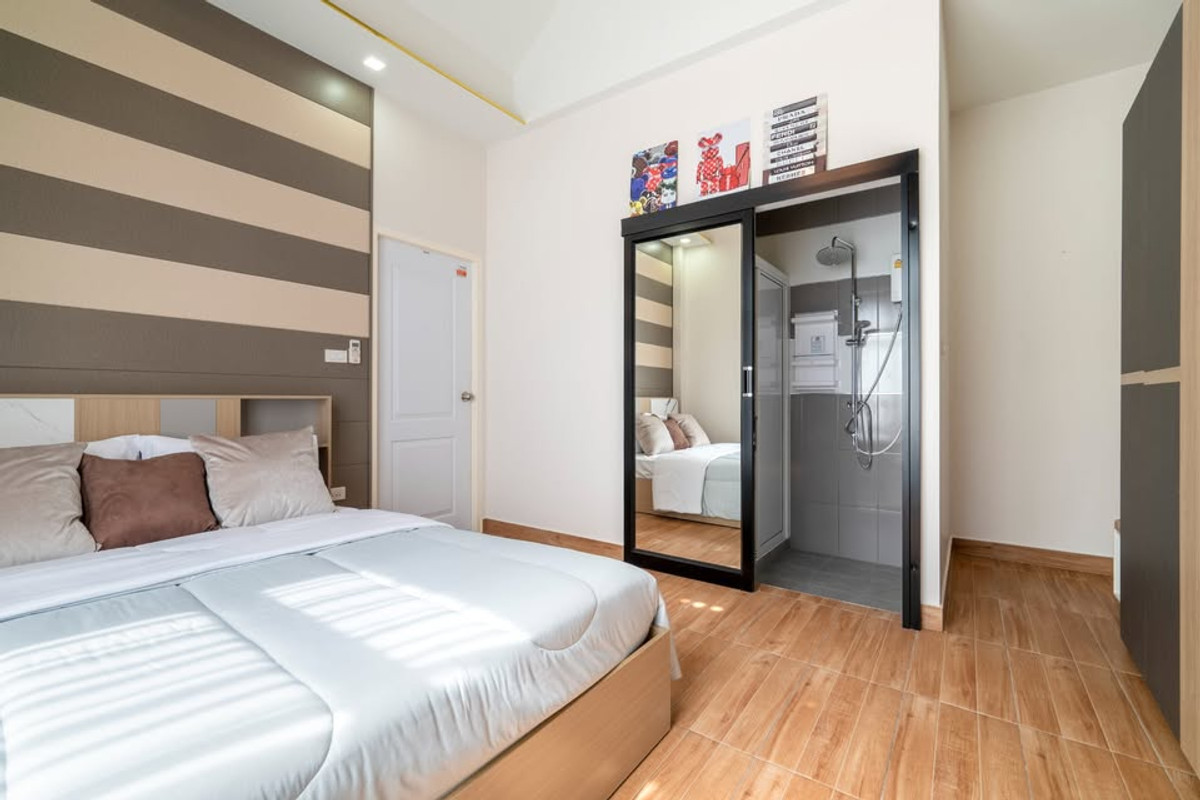 For SaleHousePattaya, Bangsaen, Chonburi : JONA ​​HOUSE NORDIC / 3 Bedrooms (FOR SALE) BEWN120