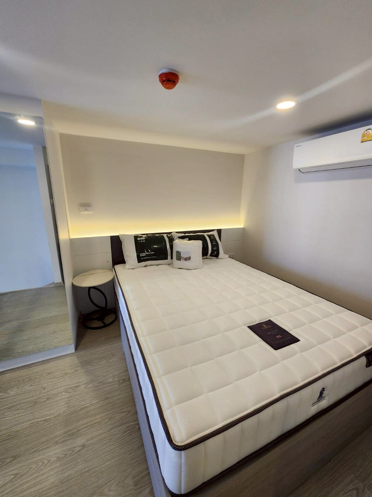 For RentCondoSeri Thai, Ramkhamhaeng Nida : 🏙✨ Origin Plug & Play Ramkhamhaeng Triple Station ✨🏙 📢📢 Duplex condo for rent, ready to move in 📢📢