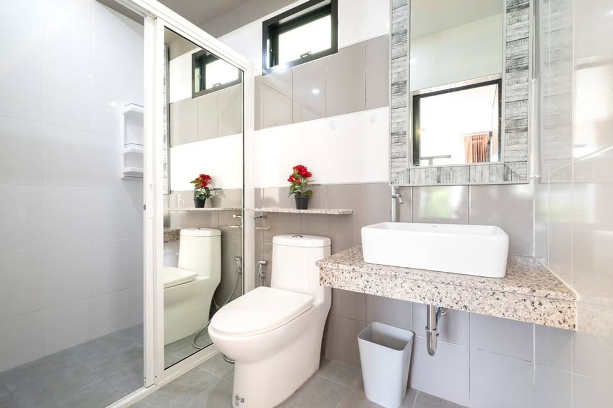 For SaleHousePattaya, Bangsaen, Chonburi : JONA ​​HOUSE NORDIC / 3 Bedrooms (FOR SALE) BEWN120