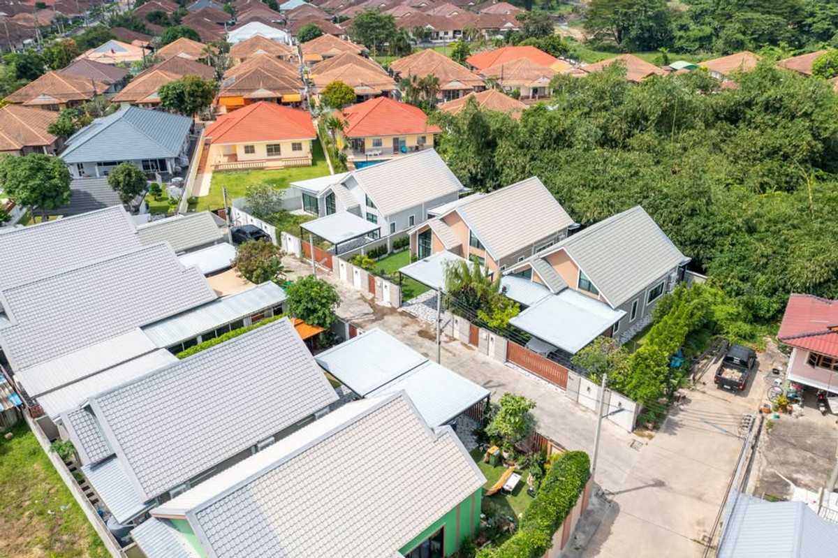 For SaleHousePattaya, Bangsaen, Chonburi : JONA ​​HOUSE NORDIC / 3 Bedrooms (FOR SALE) BEWN120