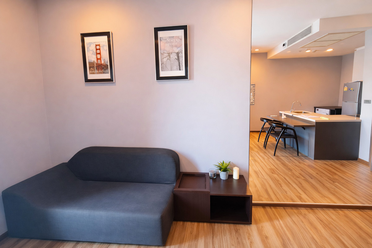 ขายคอนโดอ่อนนุช อุดมสุข : Rare! ห้องมุม 1 ห้องต่อชั้น ใกล้ BTS พระโขนง 300 ม. 🔥 WYNE Sukhumvit / 1 Bedroom (FOR SALE), วายน์ สุขุมวิท / 1 ห้องนอน (ขาย) PT150