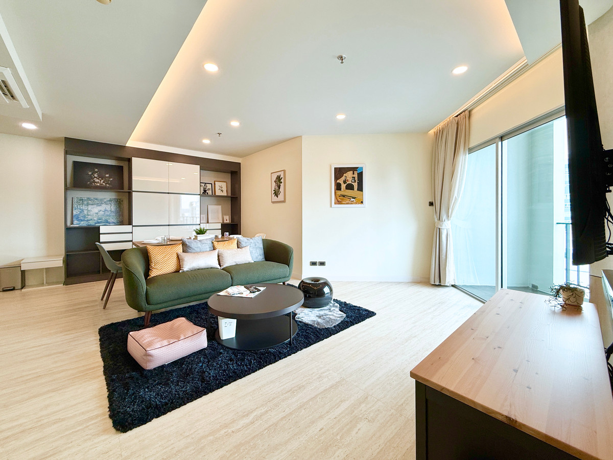For RentCondoRama9, Petchburi, RCA : 🚀 Belle Grand Rama 9 - 100 sq m., 2 bedrooms, 2 bathrooms, high floor, beautiful view, ready to move in 092-545-6151 (Team)