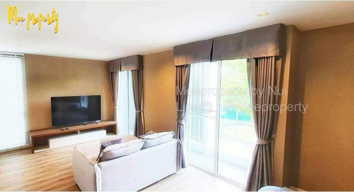 For RentHousePattanakan, Srinakarin : For rent, 3-story detached house, AQ ARBOR Suan Luang Rama 9, fully furnished. 🔥🔥In front of the garden, the best location in the project.   Single house project Three floors of luxury Premium level, modern style ME-046