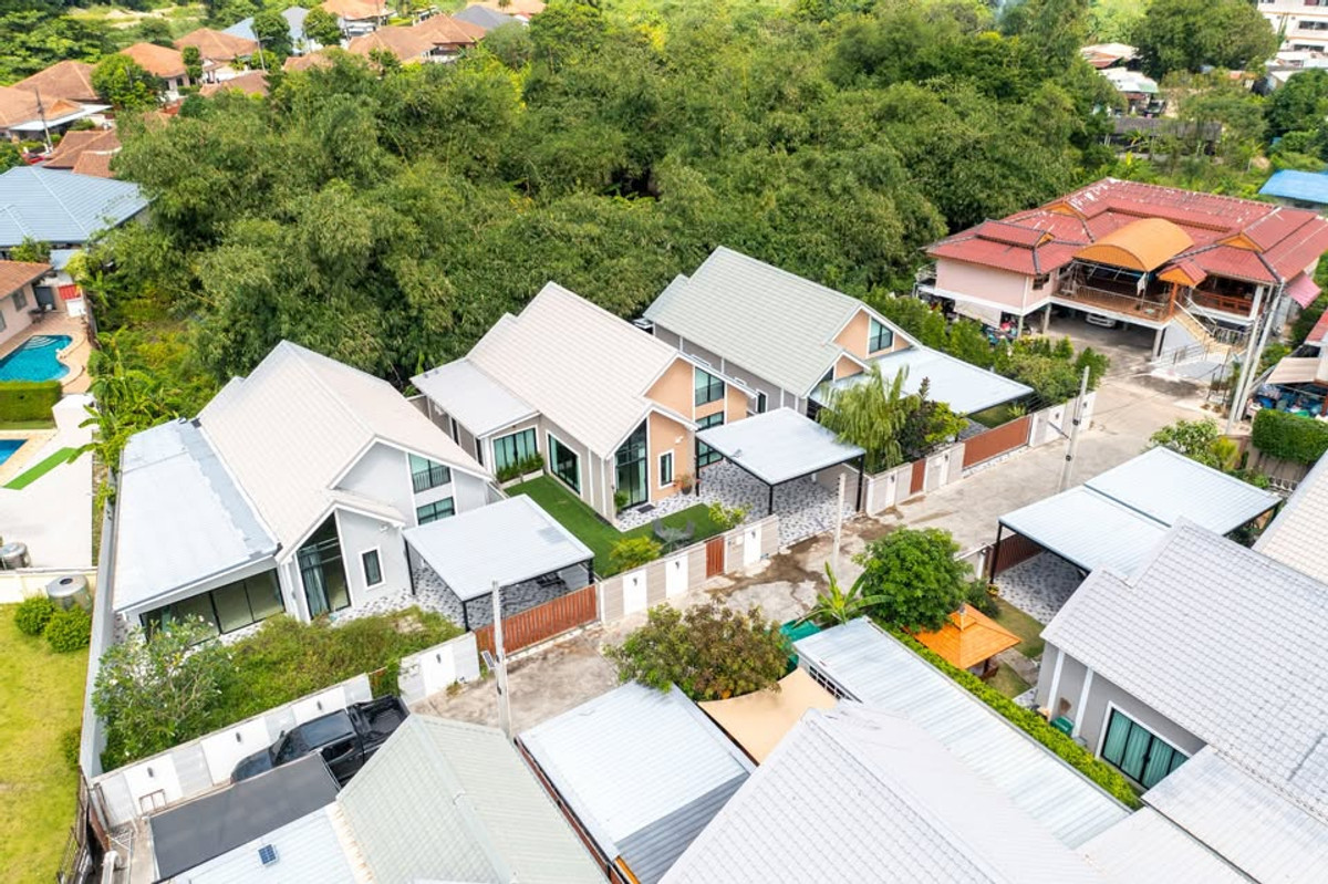 For SaleHousePattaya, Bangsaen, Chonburi : JONA ​​HOUSE NORDIC / 3 Bedrooms (FOR SALE) BEWN120