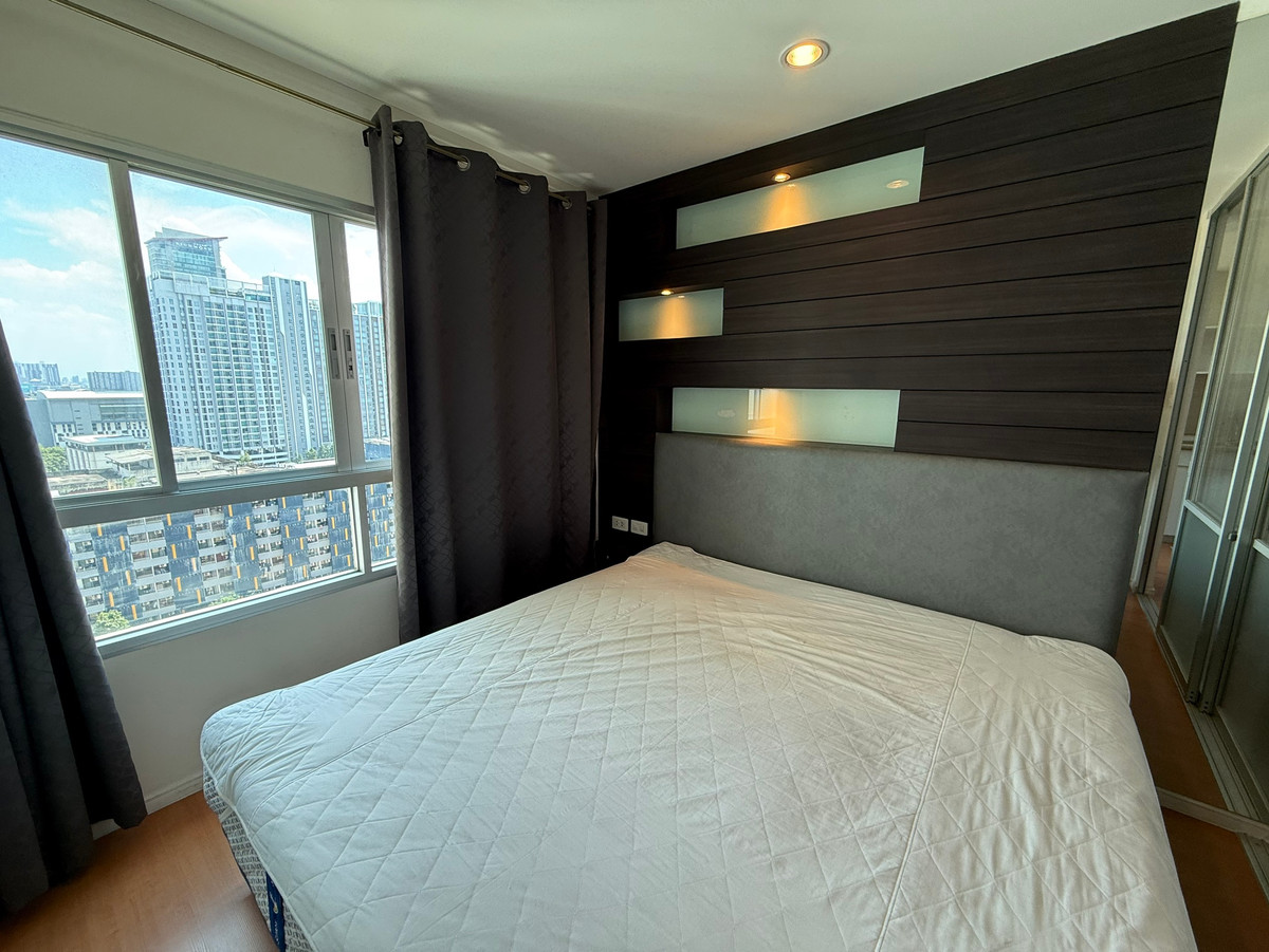 ให้เช่าคอนโดรัตนาธิเบศร์ สนามบินน้ำ พระนั่งเกล้า : A1220361 ให้เช่า คอนโด ลุมพินี พาร์ค รัตนาธิเบศร์-งามวงศ์วาน ขนาด 26 ตร.ม. ชั้น 15 ตึก C