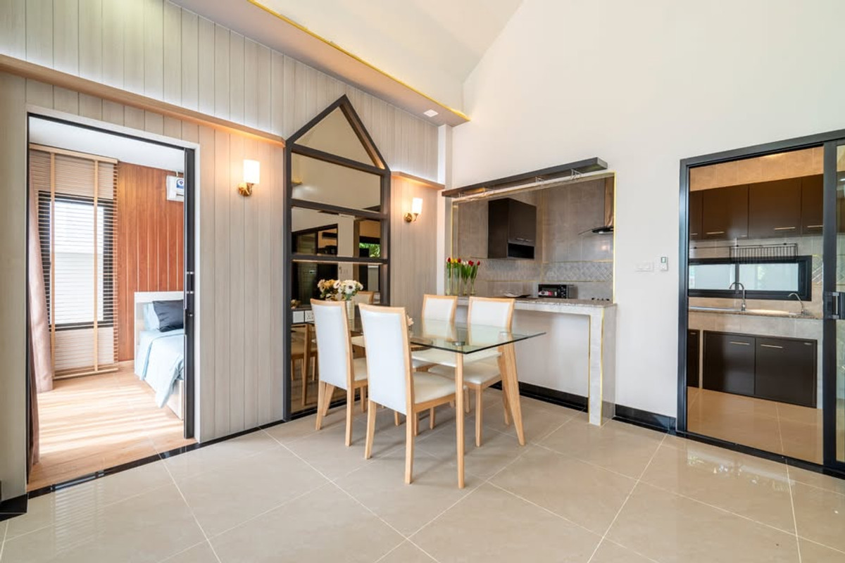 For SaleHousePattaya, Bangsaen, Chonburi : JONA ​​HOUSE NORDIC / 3 Bedrooms (FOR SALE) BEWN120