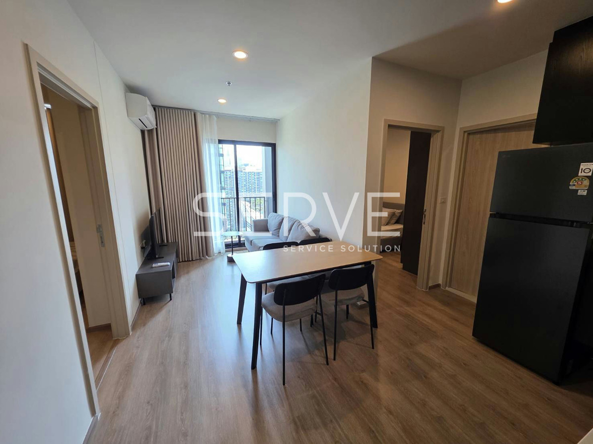 ให้เช่าคอนโดพระราม 9 เพชรบุรีตัดใหม่ RCA : 🔥35K-ห้องใหม่ กว้าง 2นอน ชั้นสูง วิวโล่ง ตกแต่งหรู เฟอร์จัดเต็ม พร้อมหิ้วกระเป๋าเข้าอยู่ คอนโดใหม่ ใกล้ MRTพระราม 9,เซ็นทรัลพระราม 9 @ NUE District R9