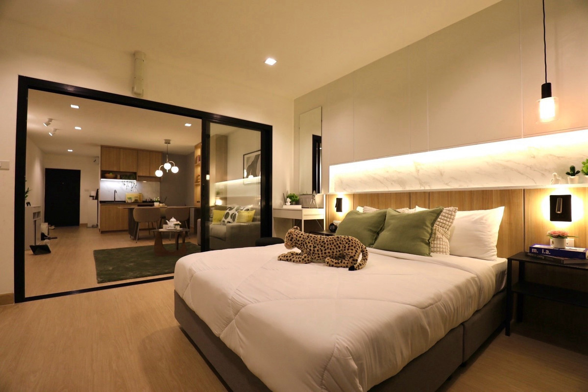 ขายคอนโดพัฒนาการ ศรีนครินทร์ : คอนโด เดอะ ทรีโอ การ์เด้น ศรีนครินทร์38
1 นอน 1 น้ำ ส่วนกลางเพียง 20 บาท/เดือน
ขนาด 54.21 ตรม. ชั้น 