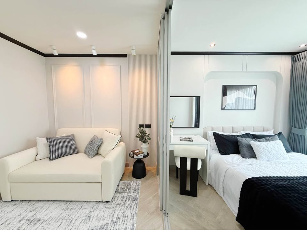 ขายคอนโดพัฒนาการ ศรีนครินทร์ : K-6822 ห้องสวย รีโนเวทใหม่ ชั้นสูง 🔥🔥 พร้อมอยู่ ขาย ! คอนโด LPN อ่อนนุช พัฒนาการ 