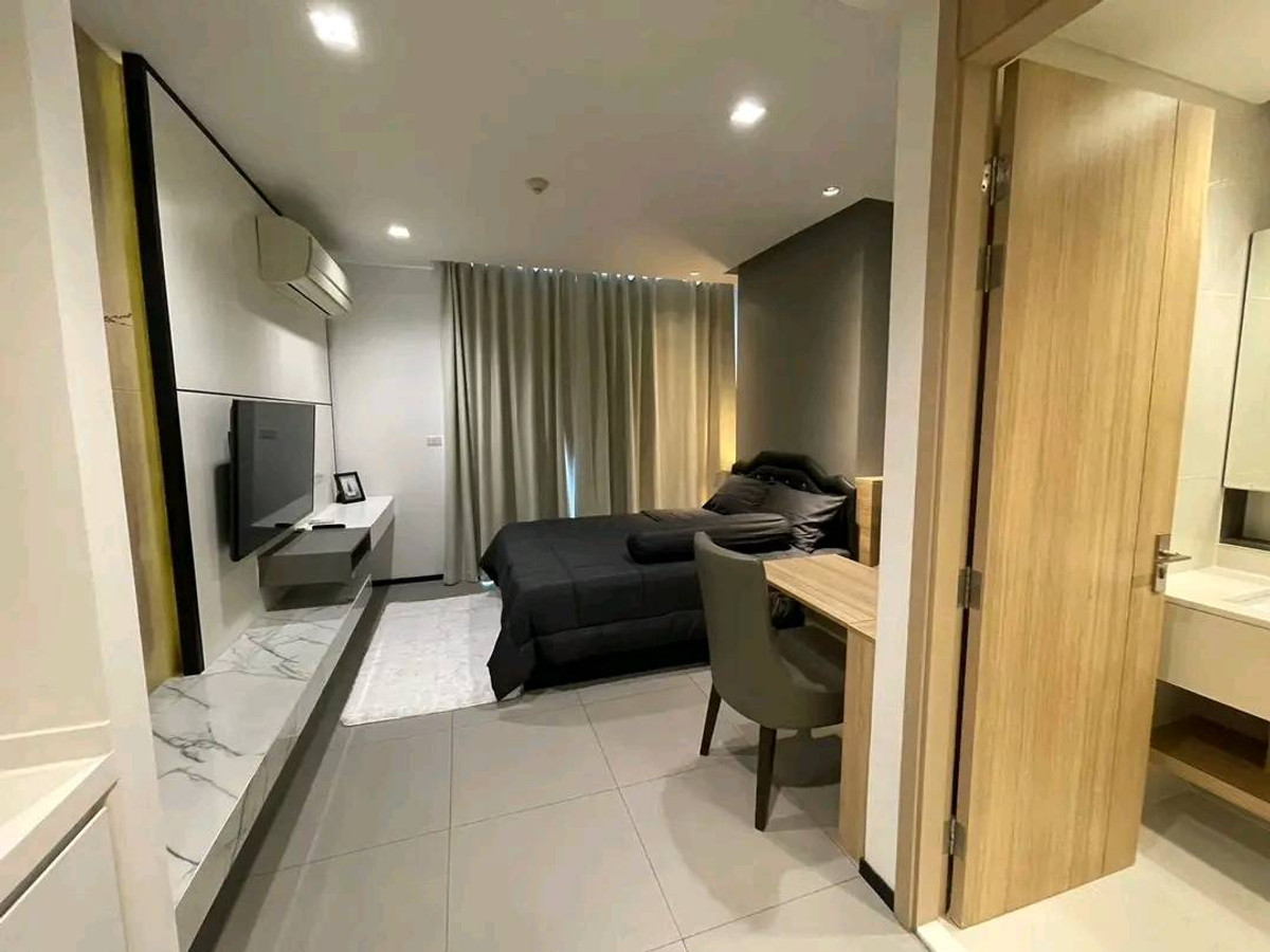 For RentCondoRama9, Petchburi, RCA : 💥CP-10463💥AQ Alix Residence Soonvijai 👉Line : @fastcondo