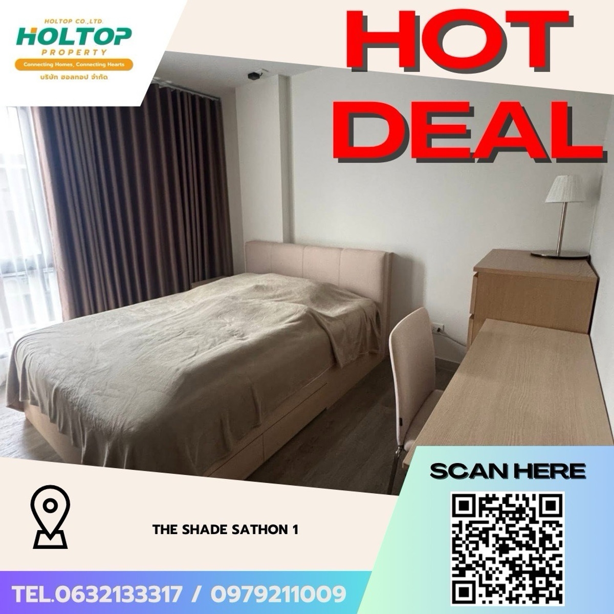 For RentCondoSathorn, Narathiwat : #Z5113💥 200369 🔥Condo for rent The SHADE Sathon 1