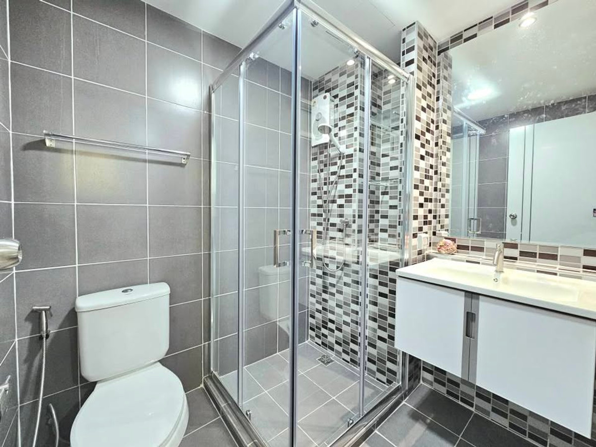 ขายคอนโดรามคำแหง หัวหมาก : K-6819 ห้องสวย ตกแต่งใหม่ พร้อมอยู่ ขาย D condo รามคำแหง ใกล้ Airport Link สถานีรามคำแหง