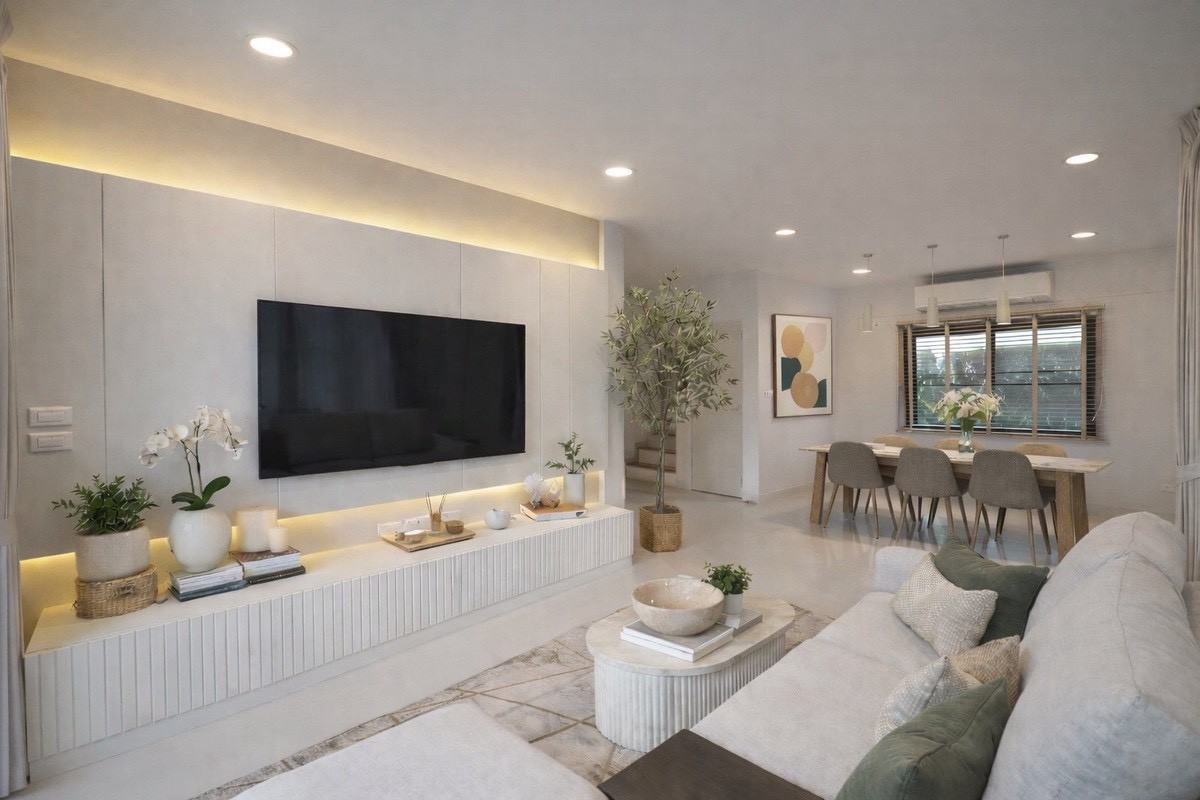 ให้เช่าบ้านบางนา แบริ่ง ลาซาล : ✨🏡 ปล่อยเช่า Centro Bangna เฟส 1 บ้านเดี่ยวสไตล์ Modern Minimal ตกแต่งสวยสบายตา พร้อมเฟอร์นิเจอร์และเครื่องใช้ไฟฟ้า
