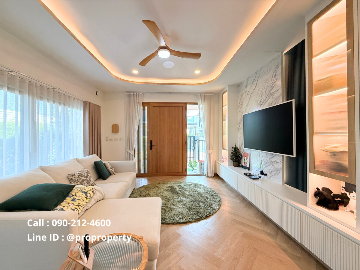 บ้านพัฒนาการ ศรีนครินทร์ : บ้านเดี่ยวตกแต่งสวยขนาดนี้พร้อมให้คุณเช่าแล้ว เพอร์เฟค เพลส พระราม 9 - กรุงเทพกรีฑา (Perfect Place Rama 9 - Krungthep Kreetha) หลังใหม่เอี่ยม ตกแต่งสวยมาก พร้อมเข้าอยู่ทันที