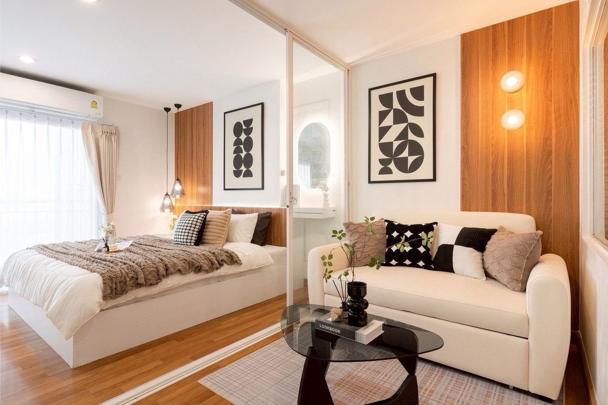 ขายคอนโดรัชดา ห้วยขวาง : Grene Condo Sutthisan / 1 Bedroom (FOR SALE), กรีเน่ คอนโด สุทธิสาร / 1 ห้องนอน (ขาย) POP060