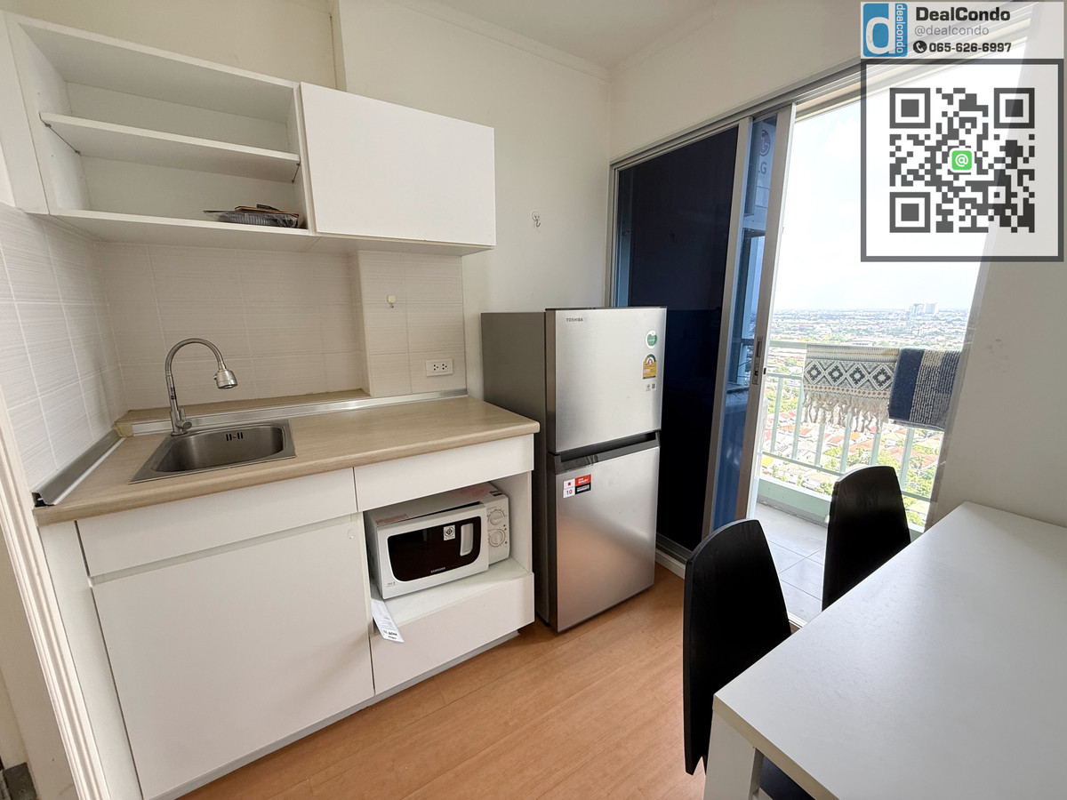 For RentCondoRattanathibet, Sanambinna : [[VA074]There is a washing machine, Lumpini Park Rattanathibet - Ngamwongwan, electrical appliances, fully furnished.