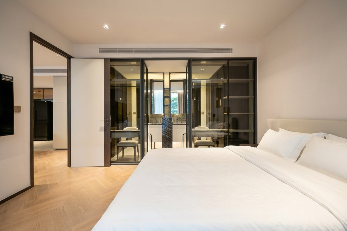 For RentCondoSukhumvit, Asoke, Thonglor : The Reserve 61 Hideaway / Fully Furnished, cozy and private in the heart of Ekkamai / 2 bed 101 sq.m.Tel. 0937890899