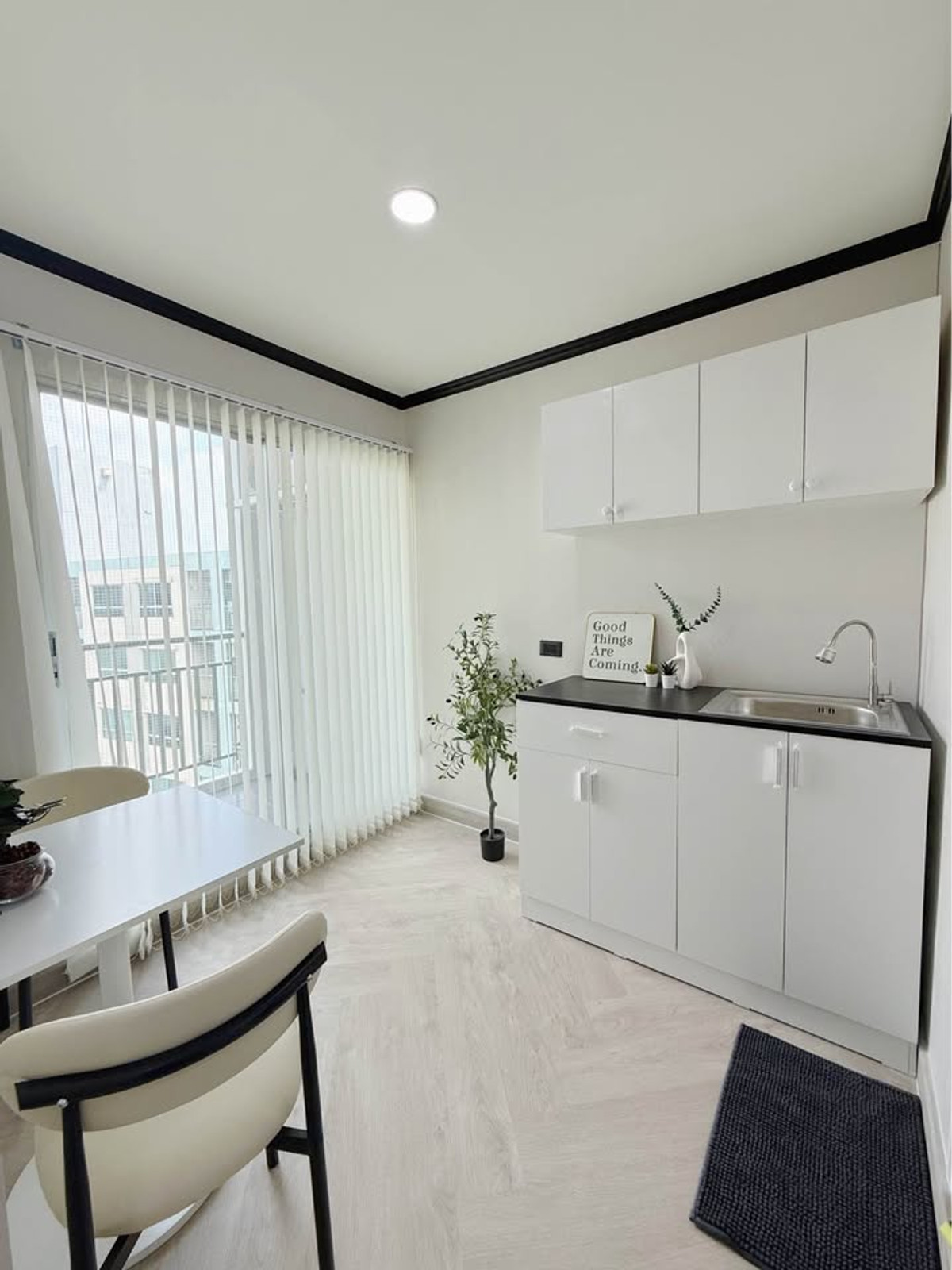 For SaleCondoPattanakan, Srinakarin : K-6822 Beautiful room, newly renovated, high floor 🔥🔥 Ready to move in, for sale! Condo LPN On Nut Phatthanakan