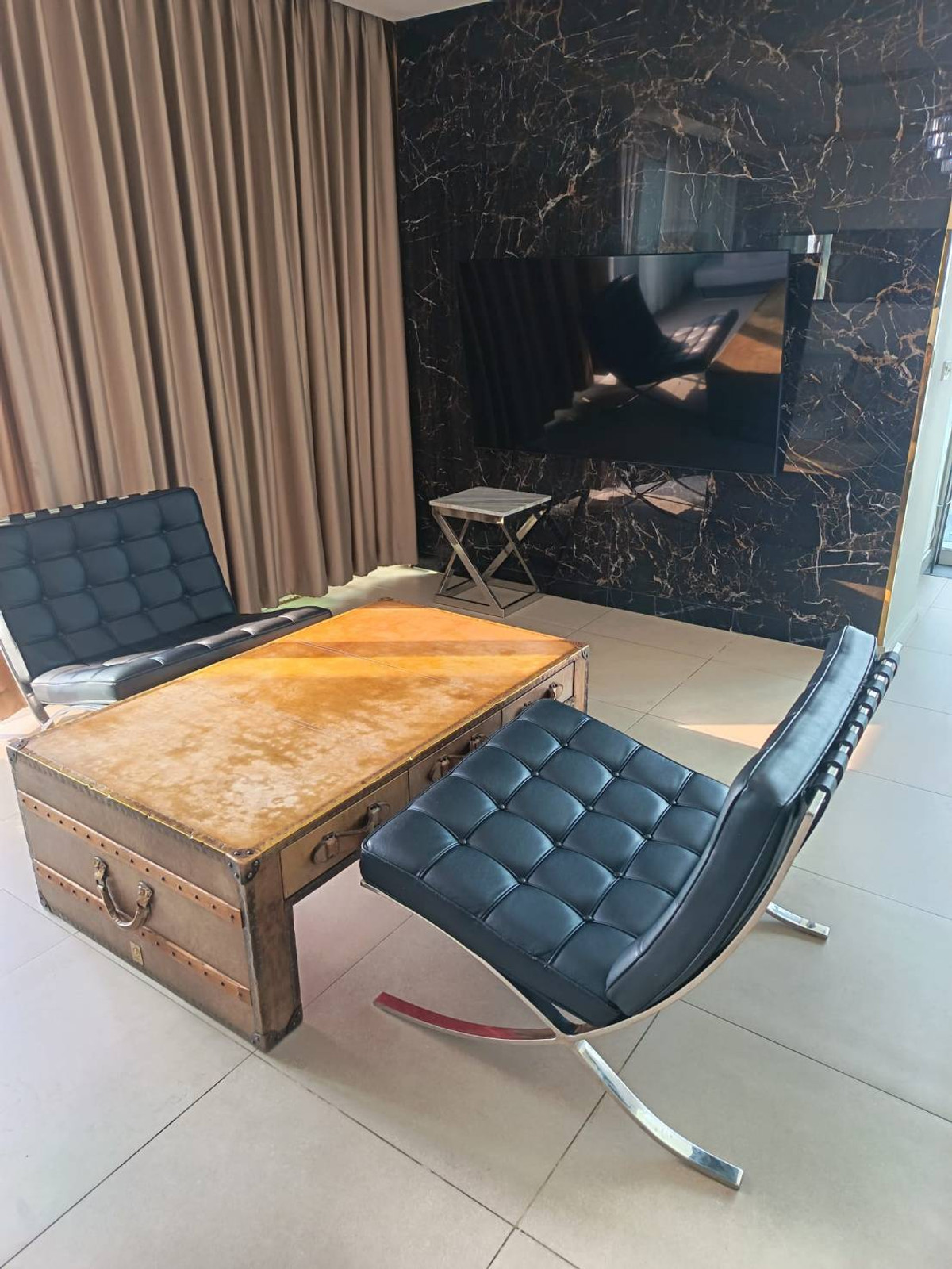 For RentCondoWongwianyai, Charoennakor : Condo for rent, shady atmosphere, The River Condominium 2 beds