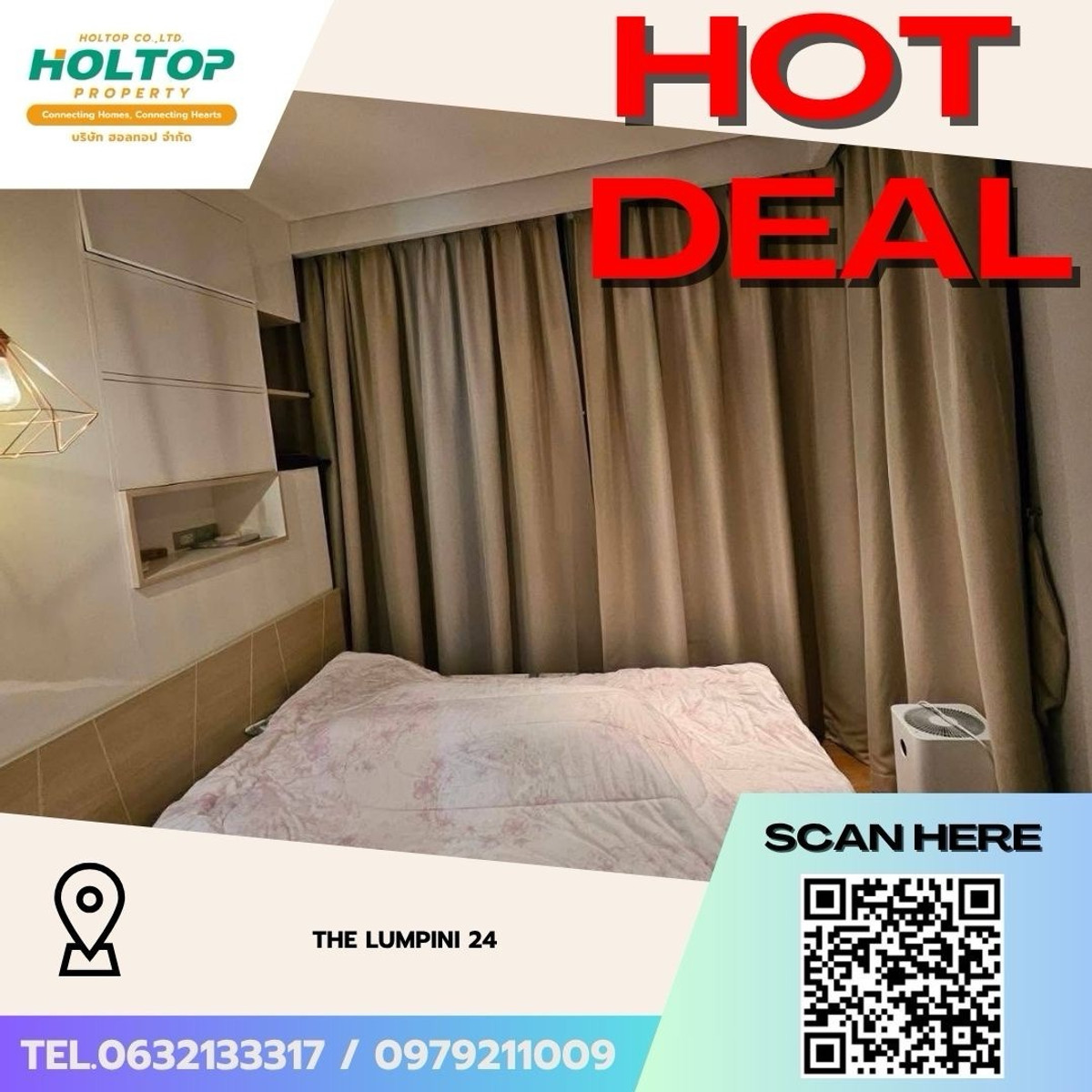 For RentCondoSukhumvit, Asoke, Thonglor : #Z5108💥 200369 🔥Condo for rent The Lumpini 24