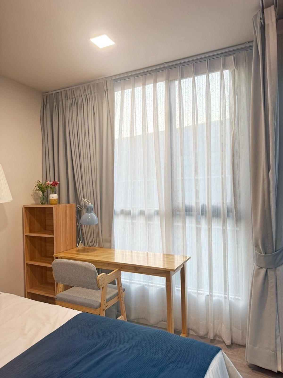 For RentCondoBangna, Bearing, Lasalle : Condo for rent Atmoz Tropicana Bangna (Atmoz Tropicana Bangna) Room size: 23 sq m Floor: 6 Building/Building: D Price: 9,000 baht Nearby places: Yellow Line MRT