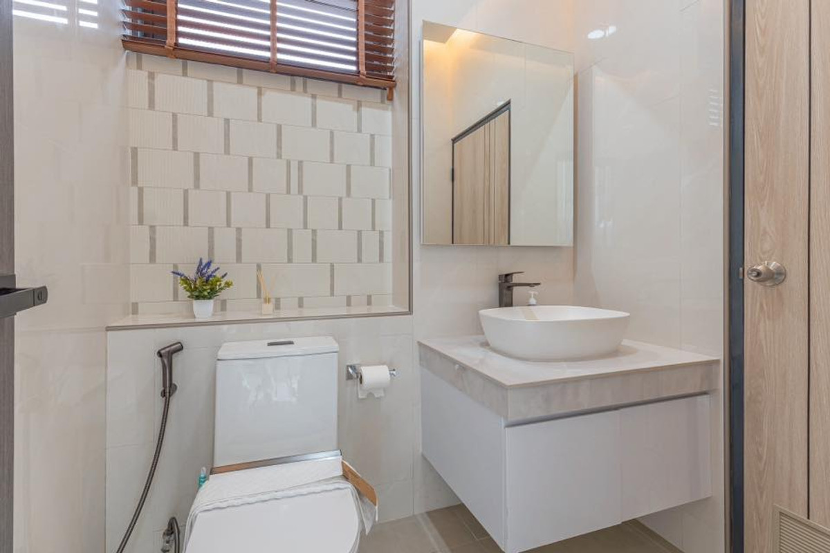 For SaleHousePattaya, Bangsaen, Chonburi : Single house 54 sq m. Chaloem Phrakiat 10/1 / 3 bedrooms (FOR SALE) BEWN129