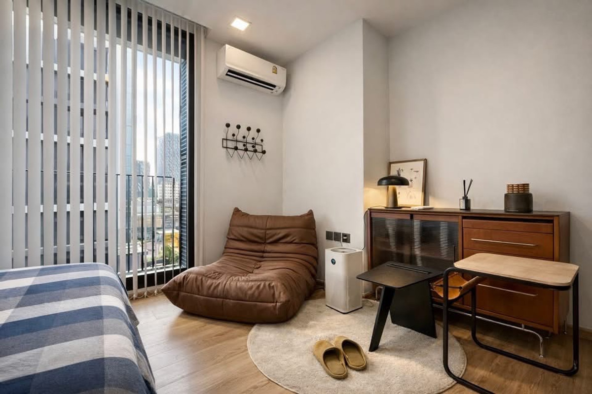 For RentCondoAri,Anusaowaree : 🏢 LV-C690060 for rent Noble Around Ari, minimalist style condo, near BTS Ari, only 3 minutes.