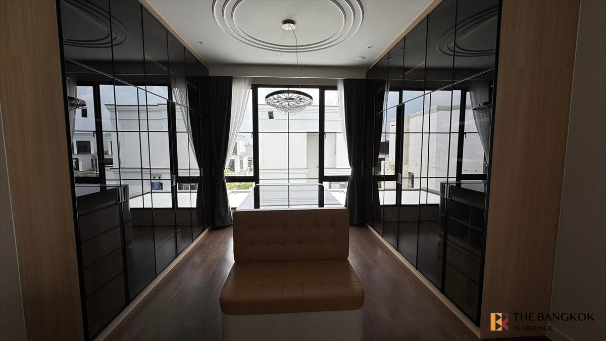 ให้เช่าบ้านพัฒนาการ ศรีนครินทร์ : Malton Gates - Krungthep Kreetha 🏡 บ้านเดี่ยว Super Luxury ทำเลทองโซนกรุงเทพกรีฑา ดีไซน์ Courtyard กลางบ้าน 💎