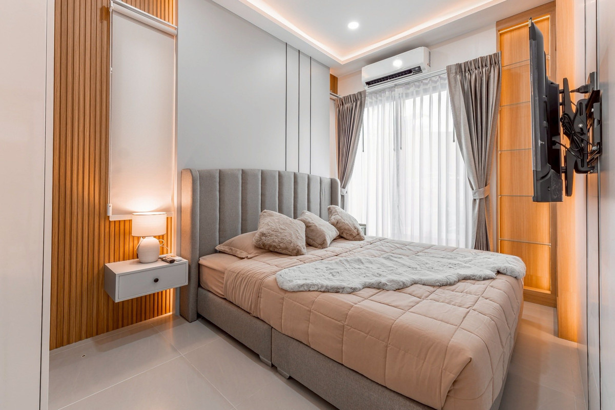 For SaleHousePattaya, Bangsaen, Chonburi : Single house 54 sq m. Chaloem Phrakiat 10/1 / 3 bedrooms (FOR SALE) BEWN129