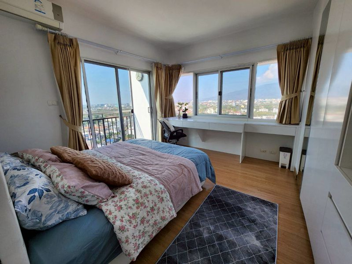 ให้เช่าคอนโดเชียงใหม่ : 🏙️ ให้เช่า! คอนโดวิวสูง ใกล้เซ็นทรัลเฟส ตรงข้ามห้าง ศุภาลัย มอนเต้ เวียง เชียงใหม่ | ชั้น 22 วิวสวย