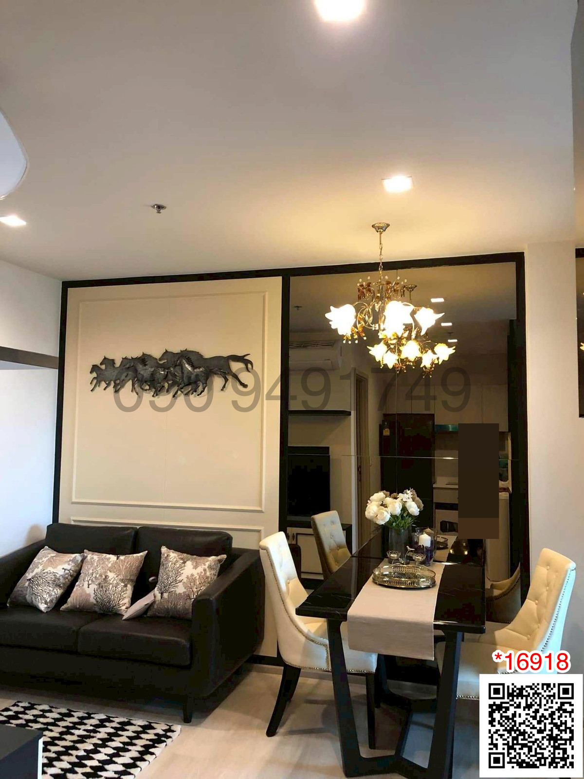 ให้เช่าคอนโดวิทยุ ชิดลม หลังสวน : เช่า คอนโด Life One Wireless ขนาด 1 ห้องนอน ชั้น 35 ใกล้ BTS เพลินจิต