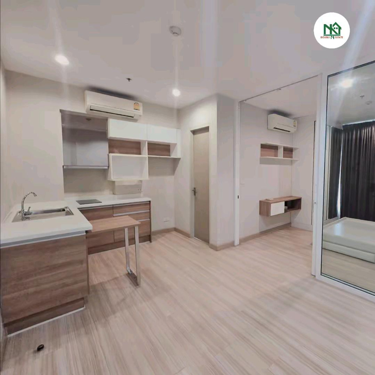 ขายคอนโดรัตนาธิเบศร์ สนามบินน้ำ พระนั่งเกล้า : 🏢 The Hotel Serviced Condo ชั้น 9 ห้องสวย ใกล้ MRT แค่ 80 เมตร