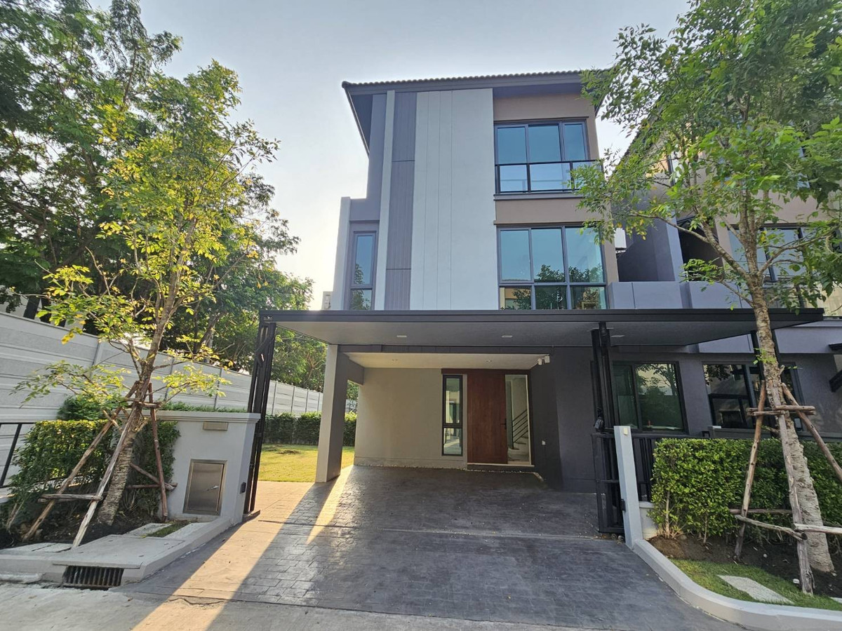 TownhomeKasetsart, Ratchayothin : RH032926 For sale/rent, new 3-story townhome at Baan Klang Muang THE EDITION Phahon-Ramindra.