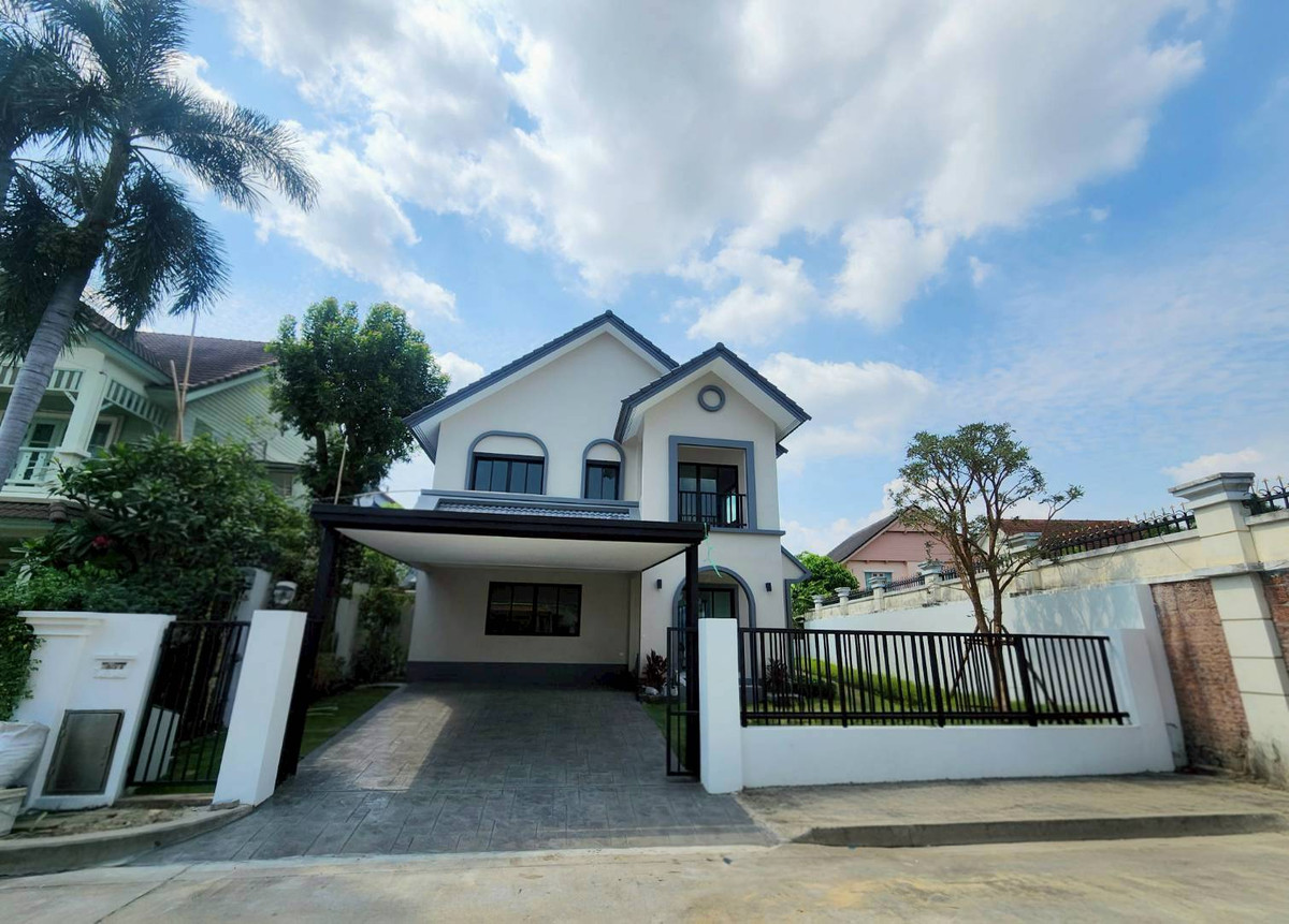 ขายบ้านนนทบุรี บางใหญ่ บางบัวทอง : ลัดดารมย์ ปิ่นเกล้า กาญจนาภิเษก หลังมุม บ้านมือสอง ปรับปรุงใหม่พร้อมอยู่